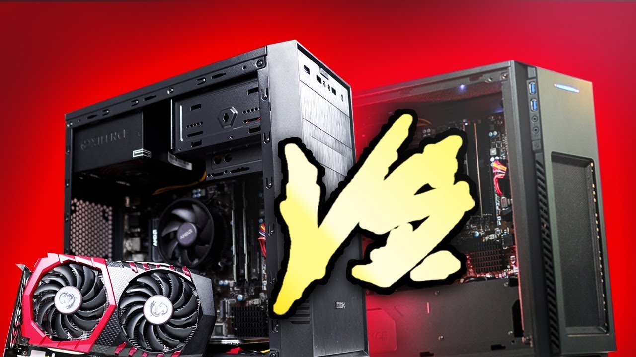 300€ FERTIGPC vs. 300€ Selbstbau PC?! Der TEST! YouTube