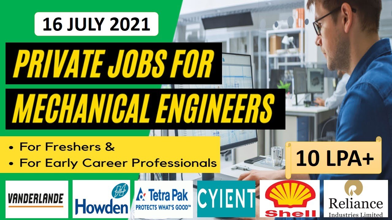 Mechanical engineering jobs | FRESHERS JOB | 16.7.2021| For 1-2 year experienced | EARLY CAREER |MNC