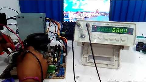 Use Of Frequency Counter Meter