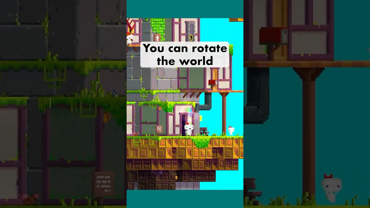 Fez is a platformer with a TWIST