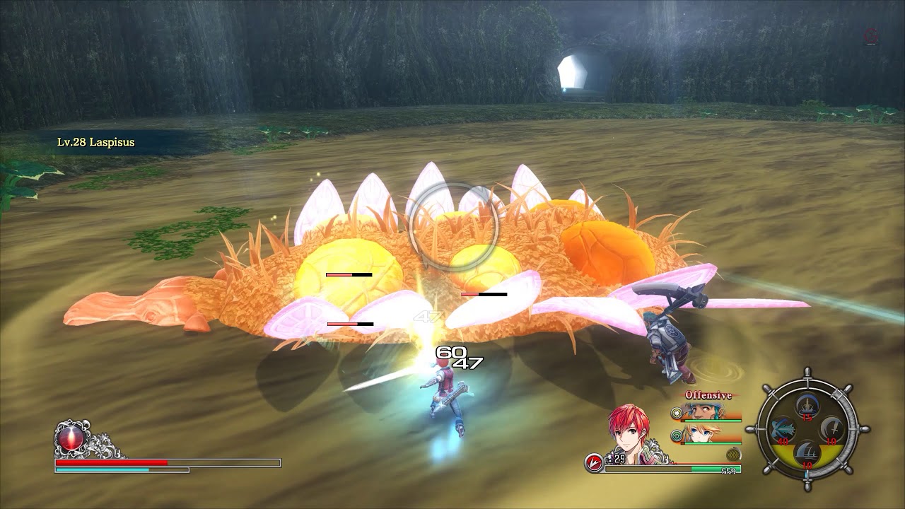 Ys VIII Lacrimosa Of Dana CH2 Schlamm Jungle BOSS Laspisus Part 42 Walkthrough