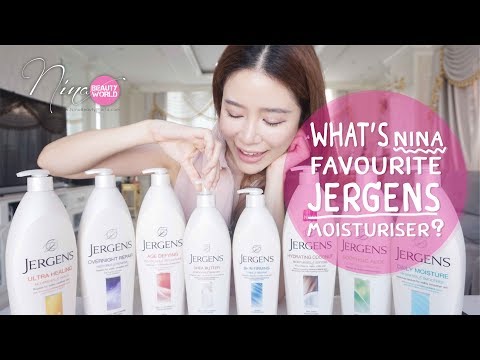 REVIEW || What's your Favorite JERGENS Moisturiser? || NinaBeautyWorld
