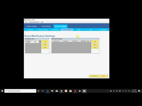 AE-200A/TE-200A BACnet Settings Tool