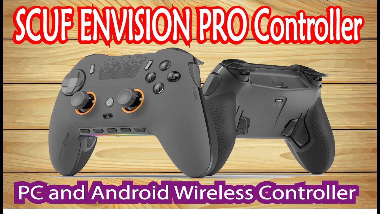 SCUF ENVISION PRO Wireless Gaming Controller Review: Unrivaled Gaming Domination!