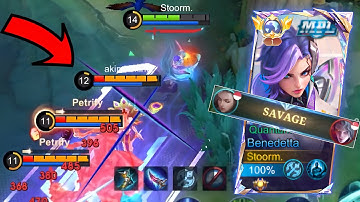 SAVAGE GAME!? GLOBAL BENEDETTA AUTO BROKEN BUILD!!