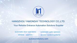 Automatic Swing Door Operator Installation Case for Commercial Buildings