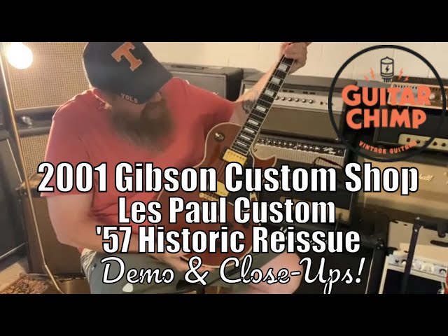 2001 Gibson Custom Shop Les Paul Custom '57 Historic Reissue Faded