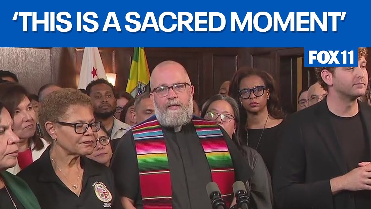 'We will be brave with our love': LA pastor speaks out amid ICE raids  | FOX 11 LA