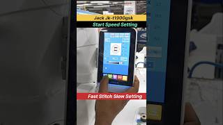 jack jk-t1900 start speed setting #jack jk t1900 fast stitch slow setting#jk 1900 start speed slow