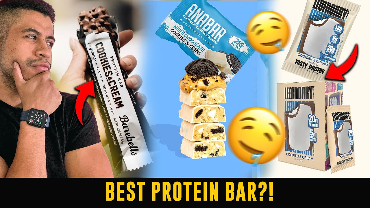 BEST Protein Bars For WEIGHT LOSS & MUSCLE GAIN YouTube