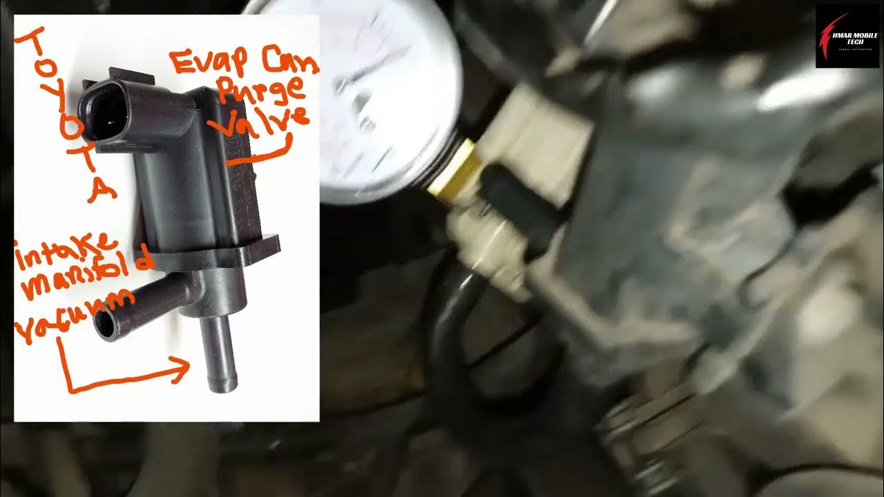 P0456, A general EVAP purge valve vacuum decay test w/ vacuum hand pump