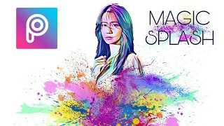 HOW TO : Belajar membuat MAGIC SPLASH pake picsart di android