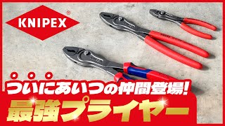 KNIPEX スリップジョイントプライヤー ツイングリップ 250mm KNIPEX スリップジョイントプライヤー ツイングリップ 250mm
