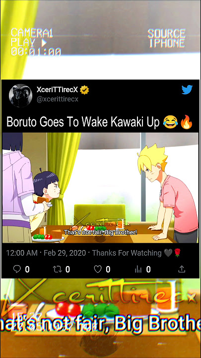 Boruto Goes To Wake Kawaki Up 😂🔥 || #shorts #anime #boruto