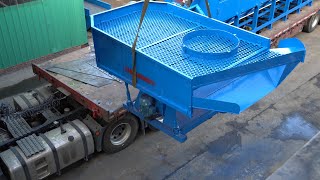 How to Load Wood Chip Screen Ultra Deck Screen New