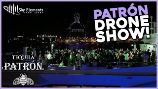 Patrón Tequila Drone Show Miami 2022 | Sky Elements Drones