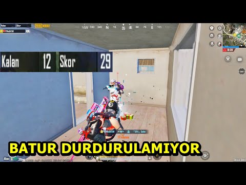 BATUR DURDURULAMIYOR ! MÜTHİŞ MAÇ  ERANGEL & LİVİK SOLO SQUAD PUBG MOBİLE