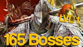 How I beat all Elden Ring Bosses at LEVEL 1 | ALL 165 Elden Ring Bosses at RUNE LEVEL 1