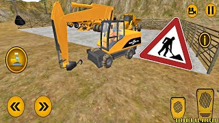 Train Station Builder - Heavy Construction Vehicles - Best Android Gamplay screenshot 1