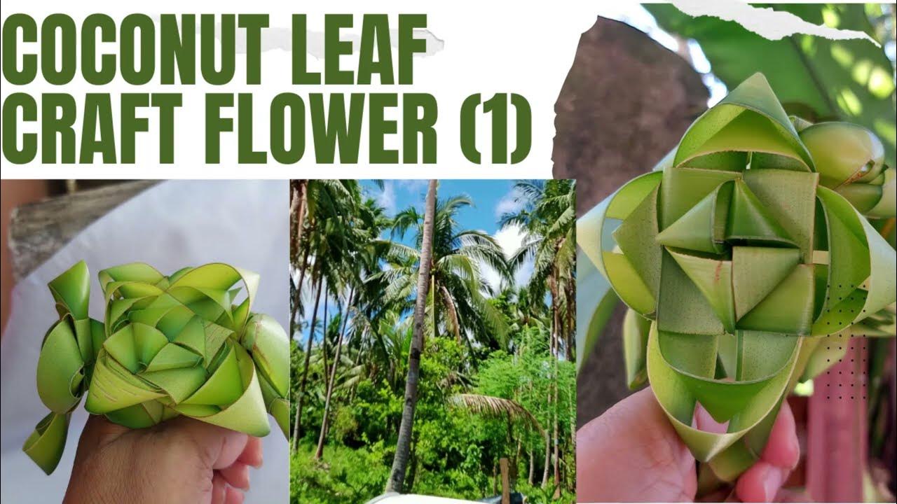 paano-gumawa-ng-bulaklak-gamit-ang-dahon-ng-niyog-how-to-make-a