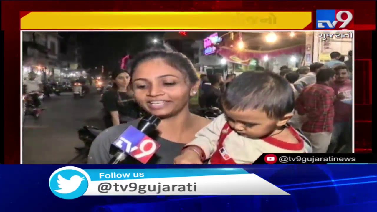 People thronged markets to purchase firecrackers ahead of Diwali | Tv9GujaratiNews