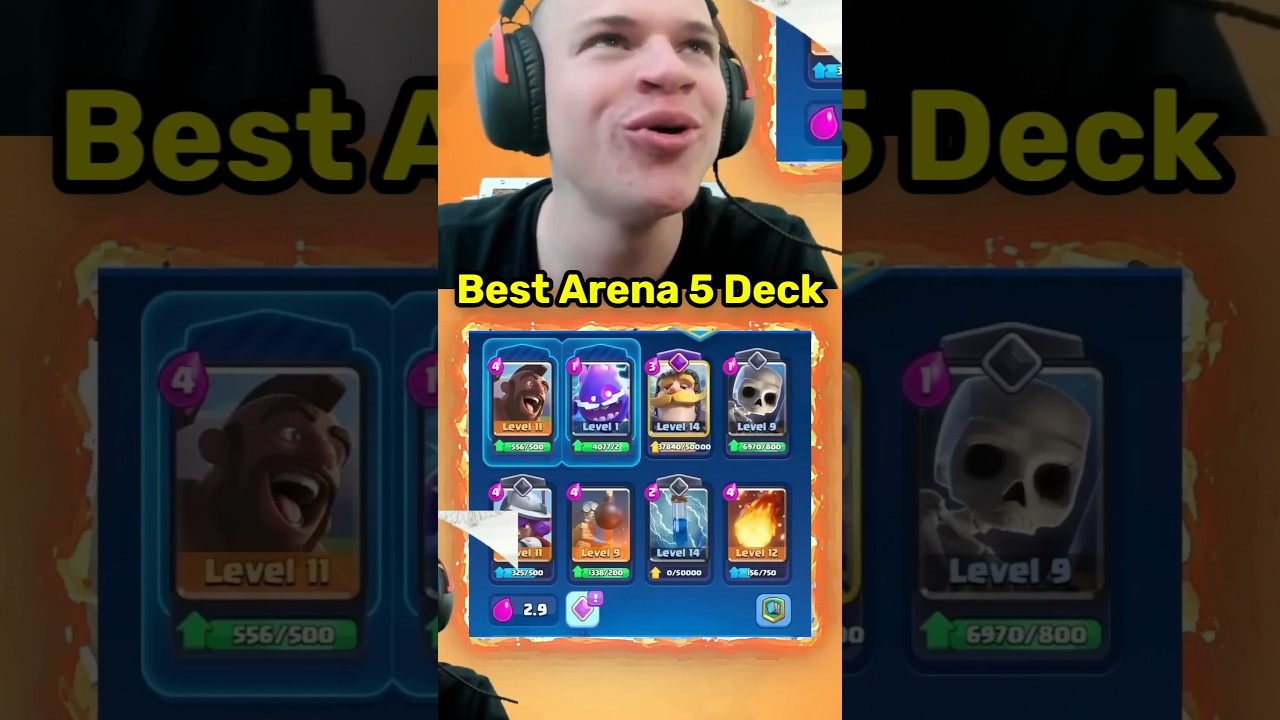Best Arena 5 Deck to Use In Clash Royale