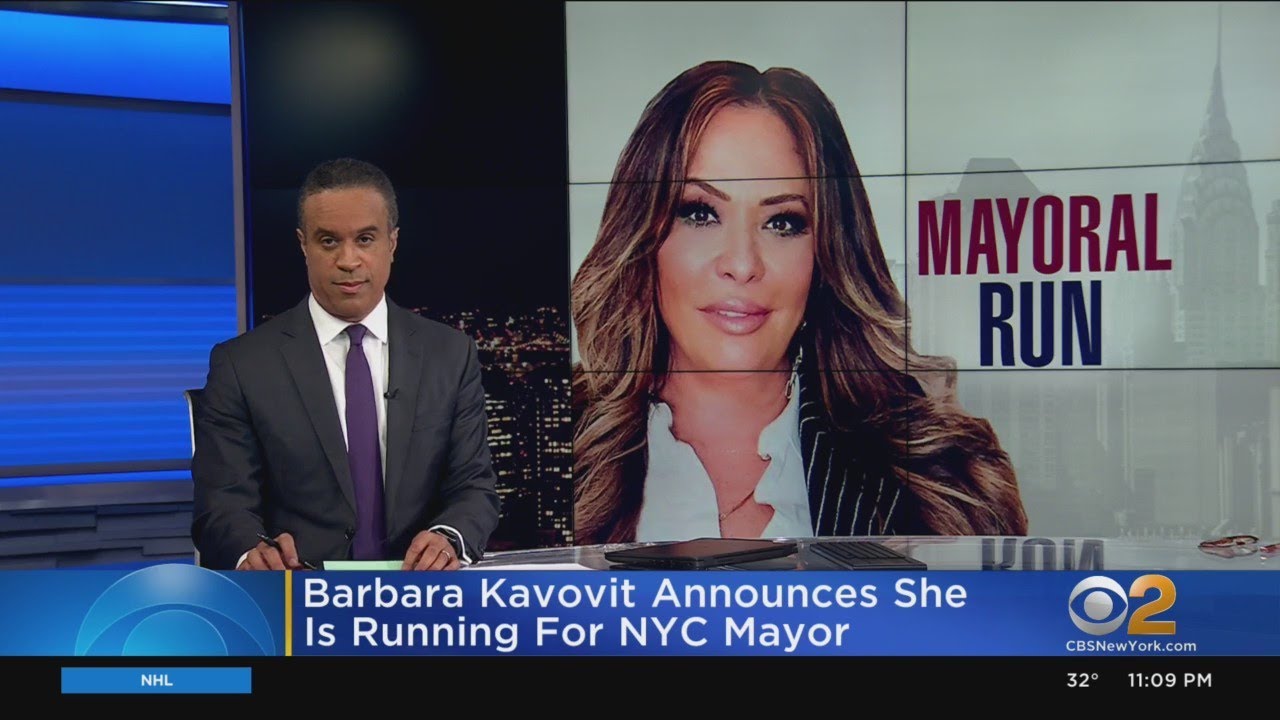 Barbara Kavovit Announces She Is Running For NYC Mayor YouTube