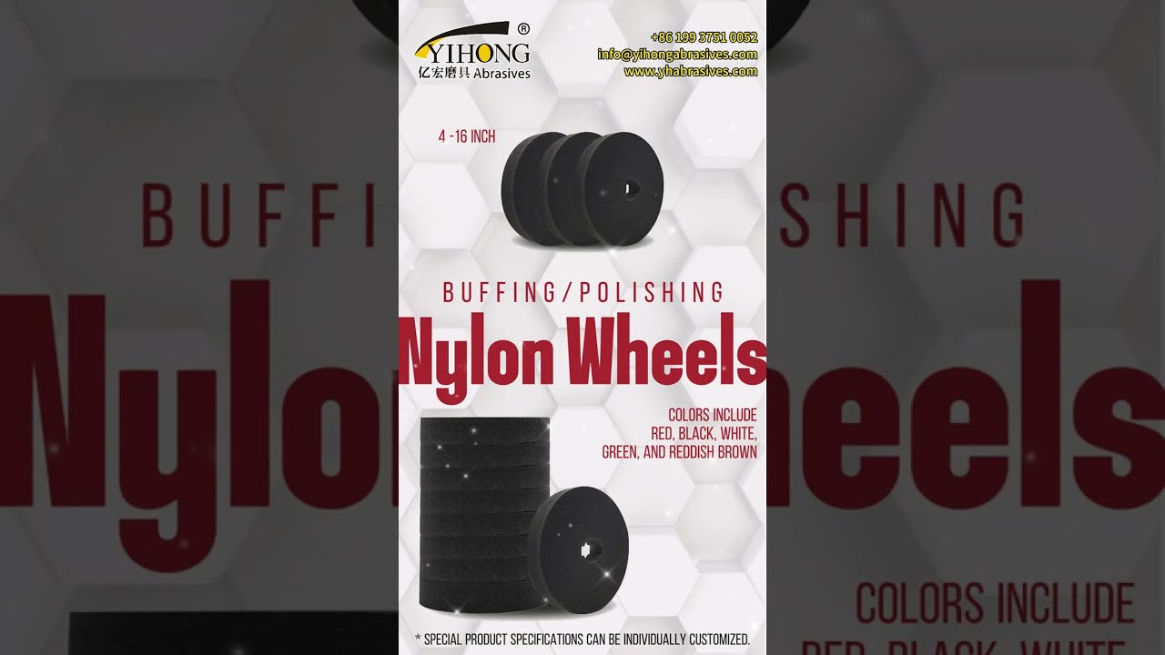 Need smooth-rolling wheels?🤔 Our nylon wheels have got you covered! 