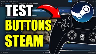 How to Test Controller and See if Buttons are Working on STEAM Settings (Best Method)