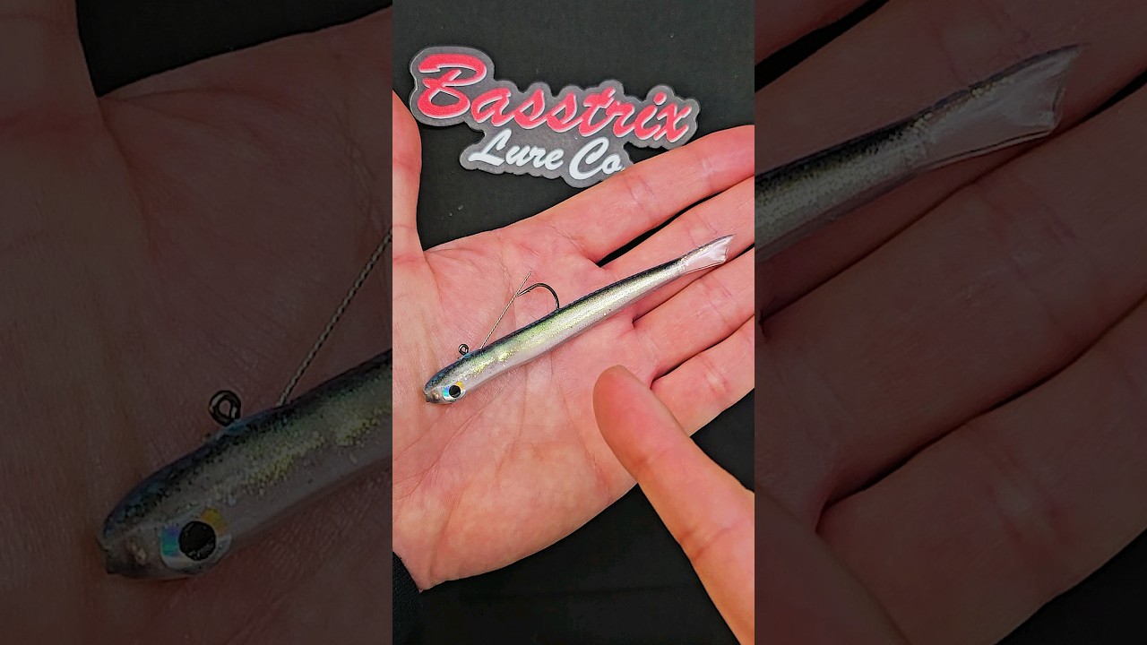 Core Tackle Hover Rig with Basstrix Lure Co Flash-trix 4 inch Minnow - Bass Finesse Fishing Lure