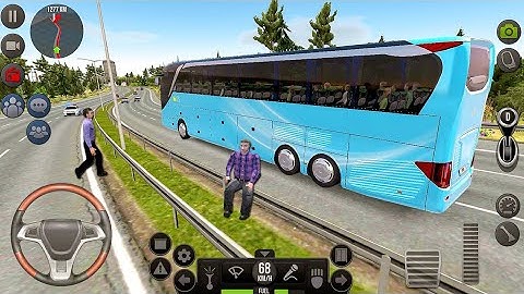 Mobile Bus Simulator Game 3D Bus Driving Android Mobile Gameplay 2025