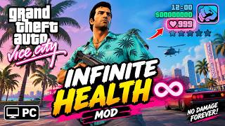 GTA Vice City Infinite Health Mod | Unlimited Health Cheat/Mod for PC 🔥 screenshot 5
