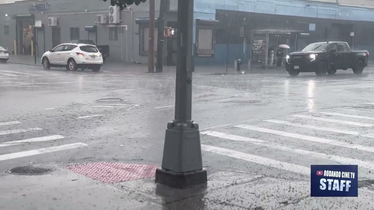 TORMENTA DE LLUVIAS EN NYC  