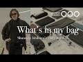 【大公開】ファッションデザイナーのバッグの中身！What's in my bag