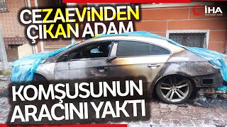 Sultangazide Kundaklanan Otomobil, Hurda Yığınına Döndü