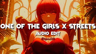 One Of The Girls X Streets X White Mustang - [edit audio]