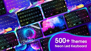 Neon Led Keyboard for Android screenshot 4