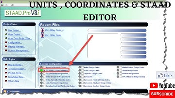 UNITS IN STAAD PRO | COORDINATE SYSTEM | STAAD EDITIOR IN STAAD PRO | MANISHA YADAV
