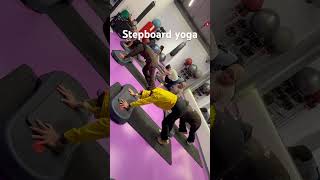 Stepboard yoga,14/5/26 #stability #elevation #lowimpactcardio #strengthening #fitness
