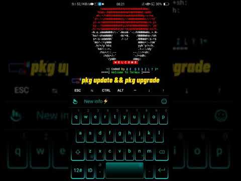 MENGUBAH TAMPILAN TERMUX | JANGAN LUPA SUBSCRBE OK PASTIKAN PAKE TERMUX | OK