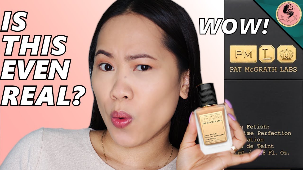 I finally tried it! PAT McGRATH FOUNDATION wear test.