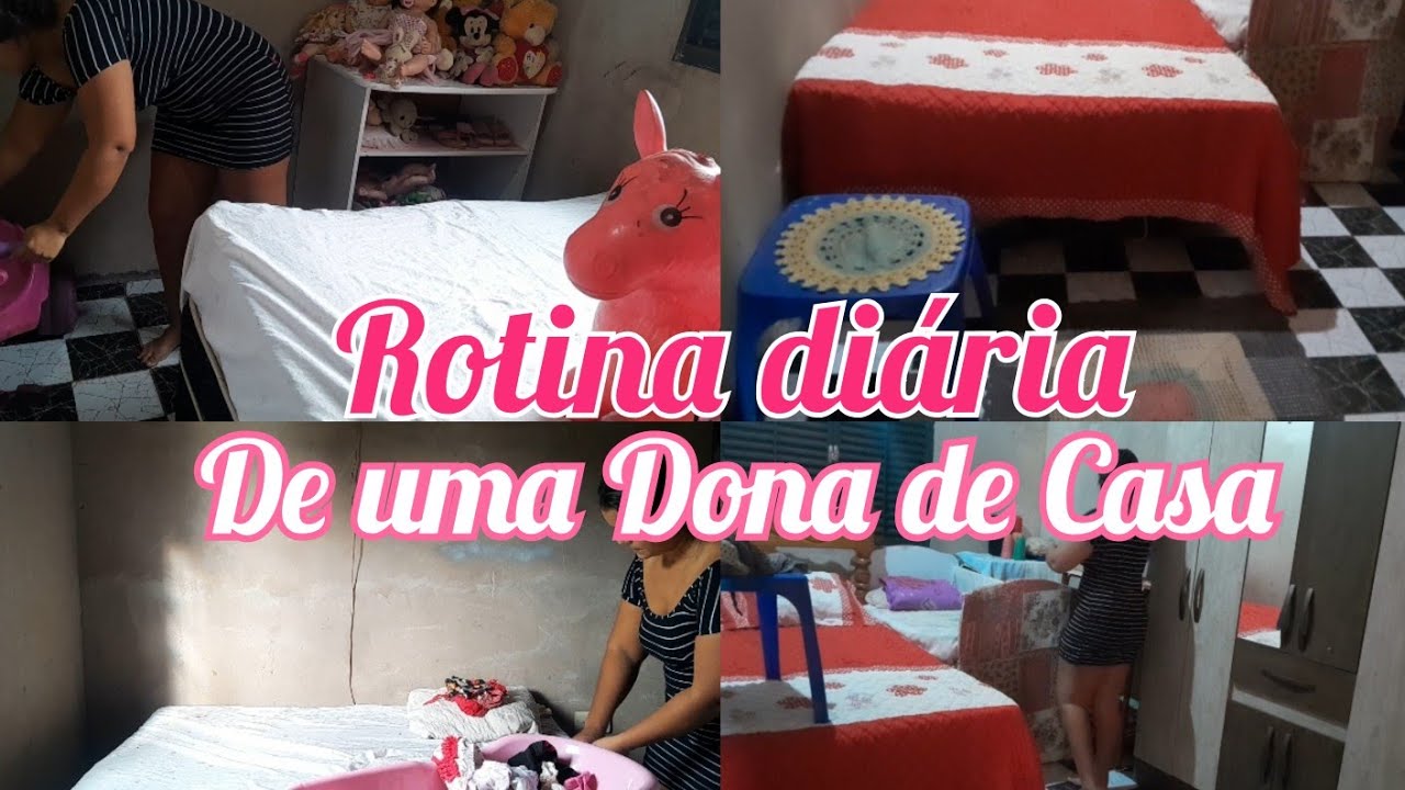 Minha rotina do dia a dia 