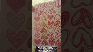 160+ Valentine's Day Window Clings Decorations