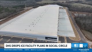 Plans dropped to turn warehouse into ICE facility in Social Circle, Georgia