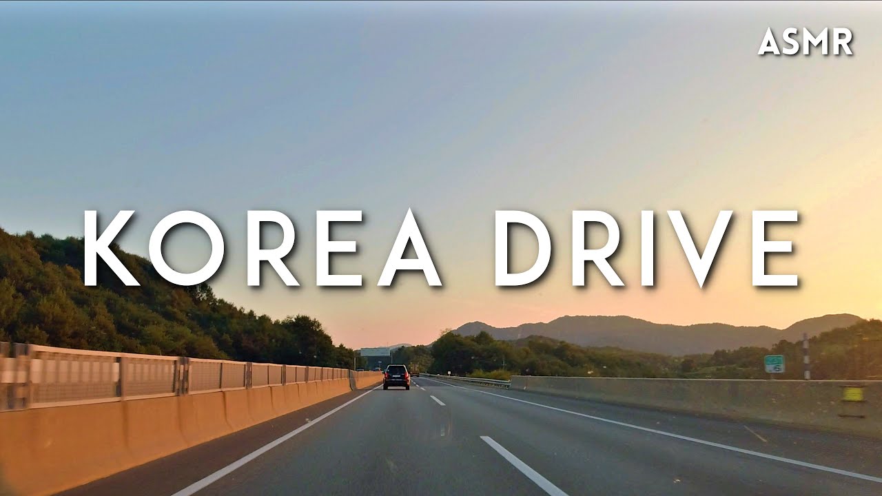 ASMR | KOREA DRIVE | 4K Highway Driving Ambience 2021 경부고속도로 주행영상 백색소음