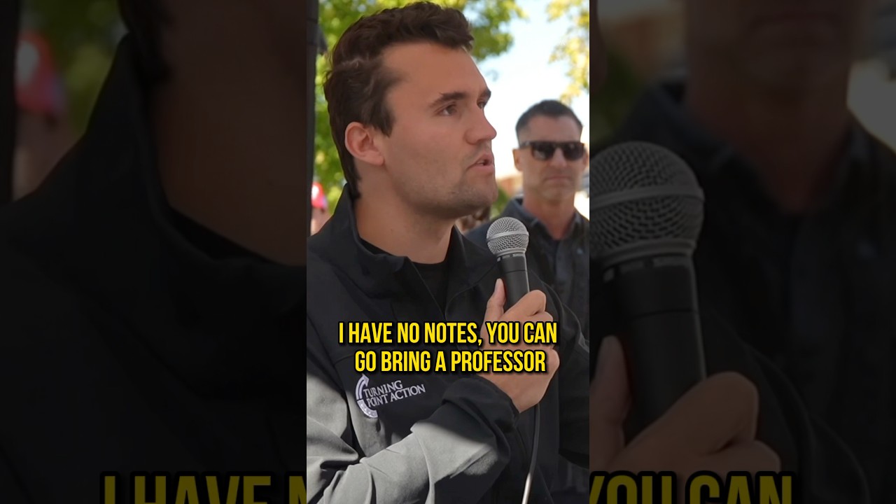 Charlie Kirk SCOLDS COCKY Student’s INSULT to Peers 👀🔥🔥