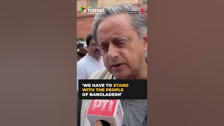 #ShashiTharoor calls for unified Indian stance on #Bangladesh, prioritizing national interest