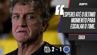 SANTOS: COLETIVA DE CUCA APÓS VITÓRIA CONTRA O CRUZEIRO PELO BRASILEIRÃO | ESPN