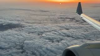 SUNSET TAKEOFF | American Eagle Embraer E175 | Los Angeles (LAX) to Tucson (TUS) Full Flight