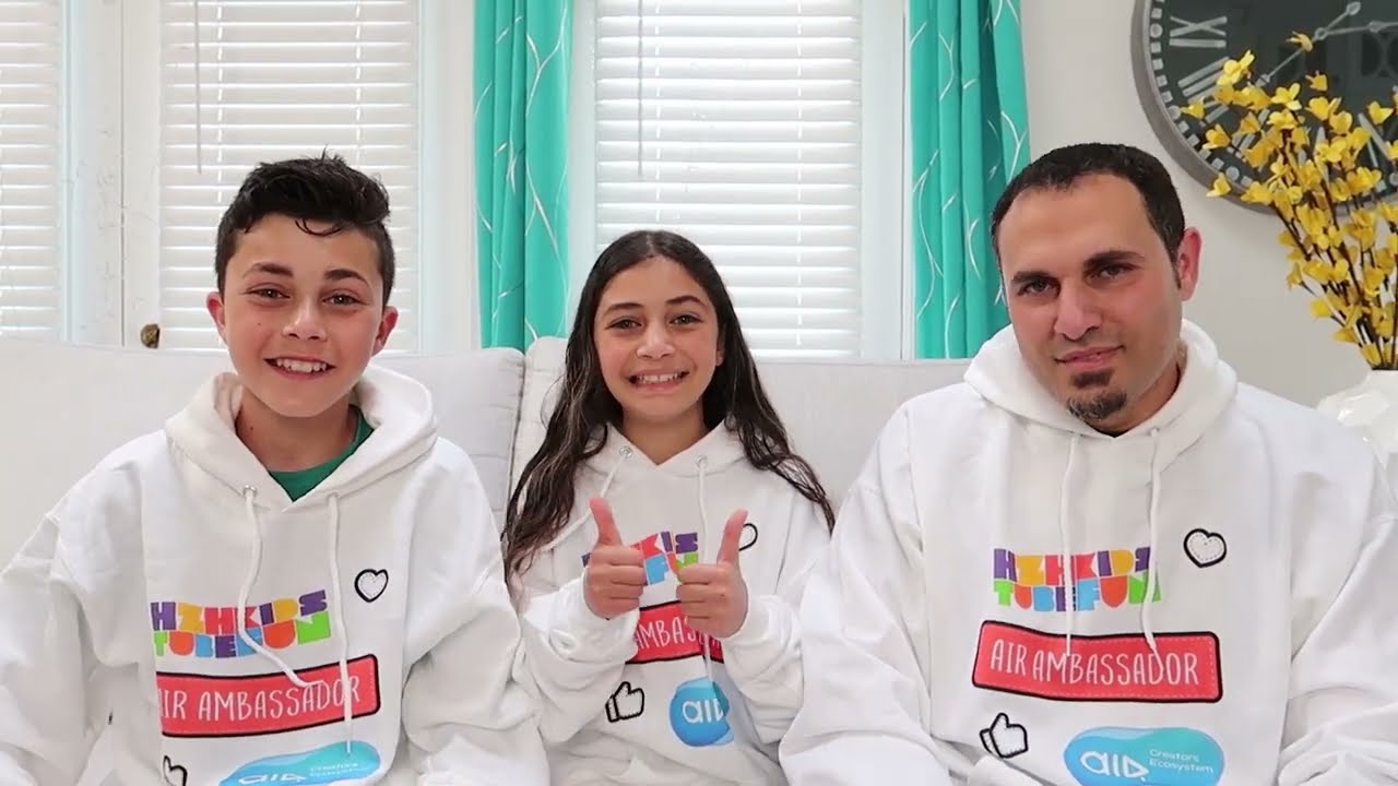 HZHtube Family become Ambassador for AIR Creators Ecosystem